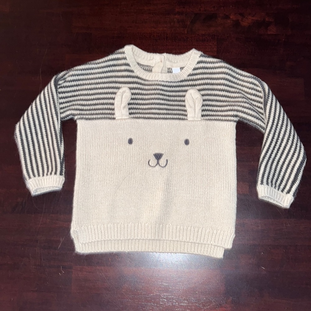 Bunny Sweater, 2T